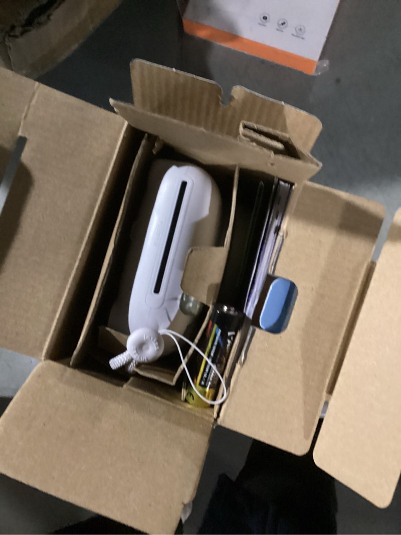 Condition photo showing As Is for Fujifilm Instax Mini 12 Instant Film Camera, Clay White