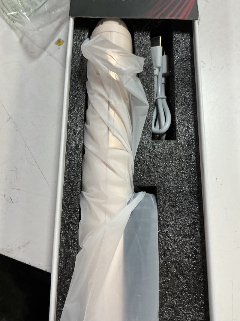 Condition photo showing Good Condition for 2026 new go brush pro - 3 temps portable cordless hair straightener brush for travel, 30s fast heat & led digital display(°c/°f), cool air setting on the back (beige)