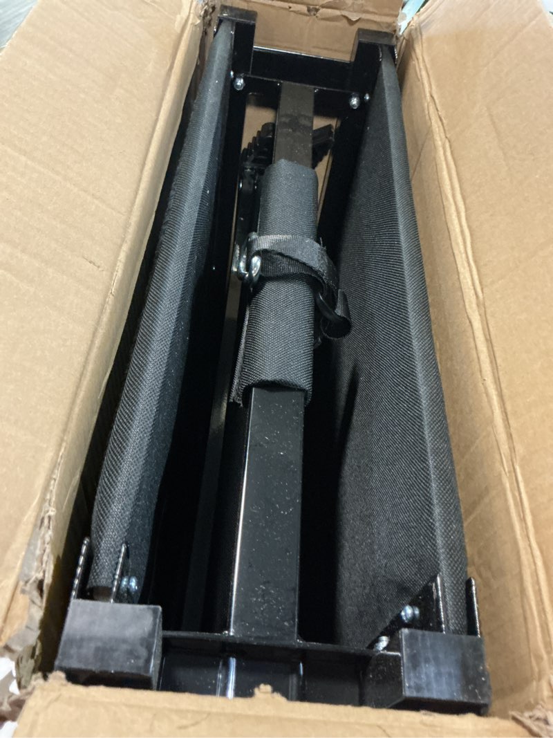 Condition photo showing Good Condition for dog ramp for car 63" long & 17" wide portable dog ramps for large dogs with non-slip rug surface dog car ramp for suv car & truck, folding dog ramp up to 250lbs