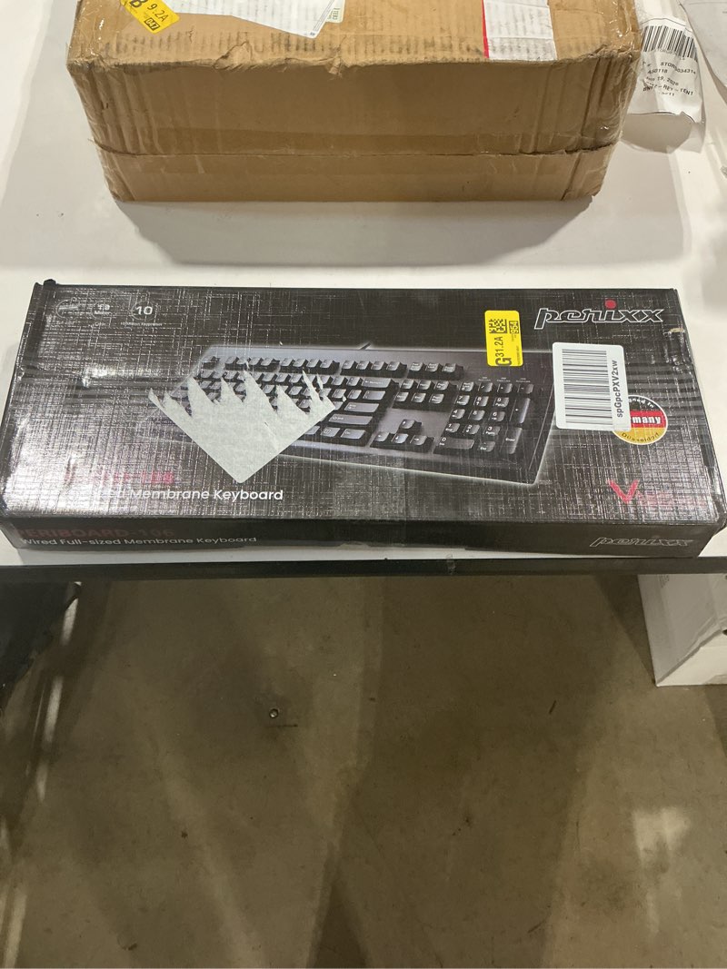 Condition photo showing Good Condition for perixx periboard-106, wired usb performance full size computer keyboard, curve ergonomic keys, black