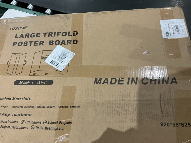 large trifold poster board 