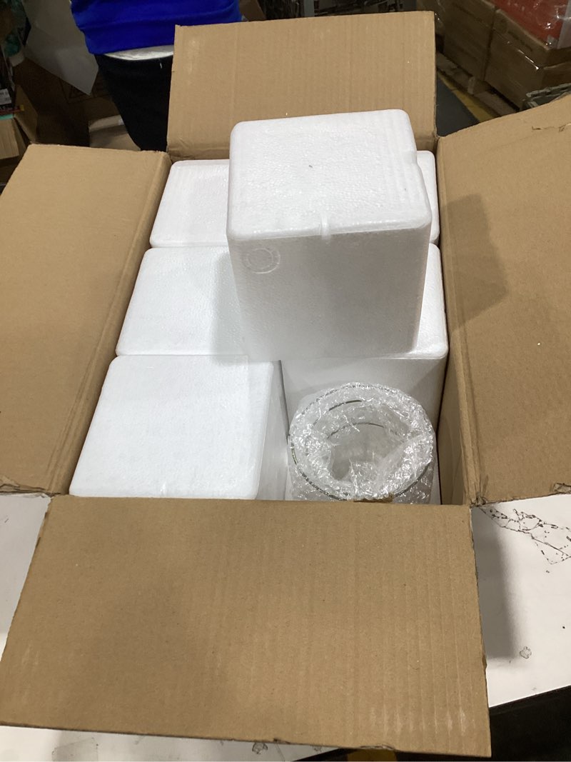 Condition photo showing New/Like New for PHOSPHOR Hurricand Candle Holder 18 PCS, Glass Pillar Candle Holder, Clear Glass Cylinder Candleholder Glass Cylinder Vase for Centerpieces Wedding Party Decoration Clear 18pcs