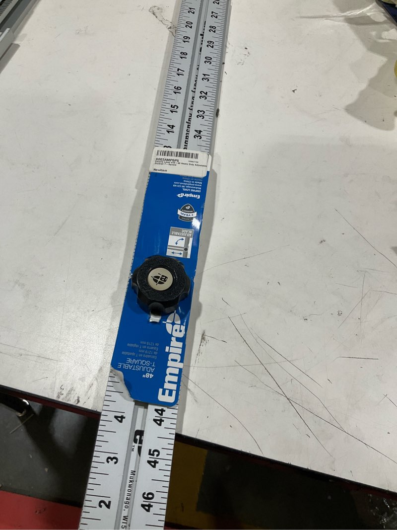 Condition photo showing Good Condition for milwaukee electric - 48 adjustable t-square