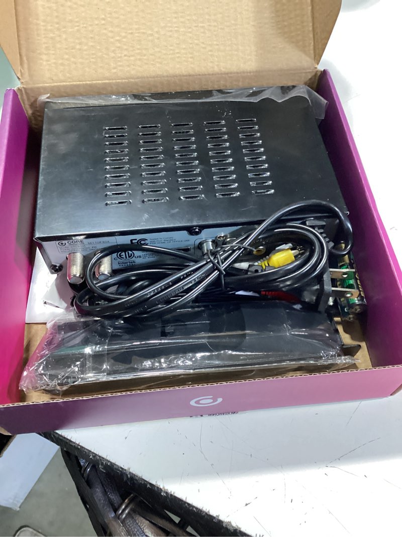 Condition photo showing Good Condition for core innovations ctcb105 over the air digital tv converter & dvr box