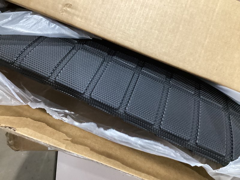 Condition photo showing Good Condition for floor mats for ford edge 2015-2024 2025, trunk mat and backrest mat all weather tpe protector for ford edge accessories 1)edge|2015-2025