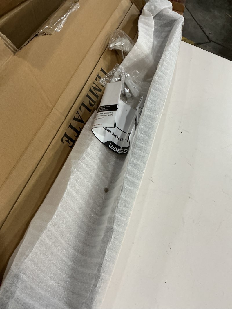 Condition photo showing New/Like New for kokosiri 24-inch single towel bar, bathroom kitchen towel holder, wall mounted sus304 stainless steel towel rack, matte black, b4003bk-l24 matte black 24-inch
