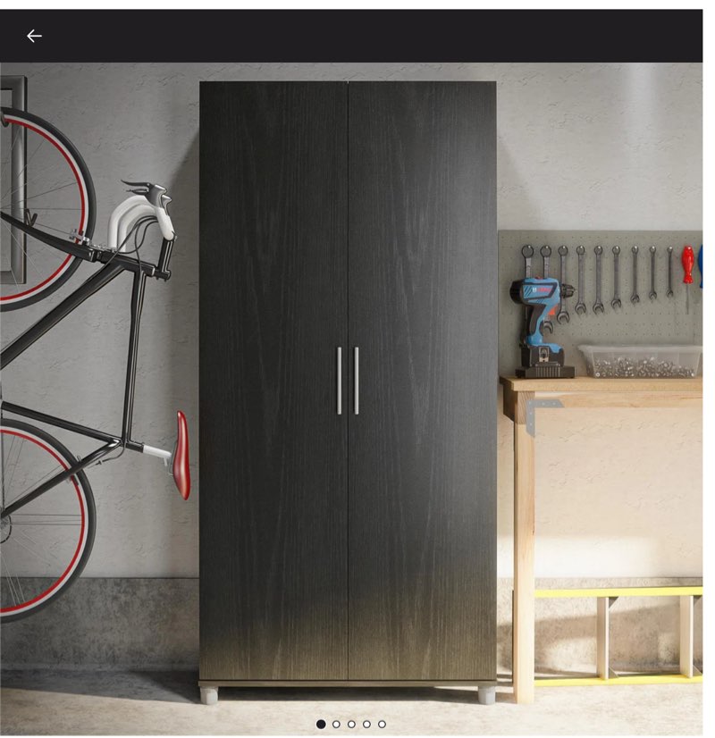 Sabria 36" Utility Storage Cabinet