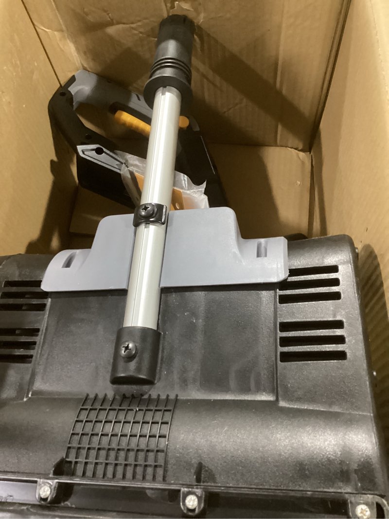 Condition photo showing Good Condition for Cordless Snow Shovel Compatible with DeWalt 20V Max Battery, 11" Electric Snow Blower w/ 20FT Max Throw & Adjustable Handle, Snow Thrower for Driveway, Deck, Patio, Steps(Tool Only) Black (Battery and charger not included)