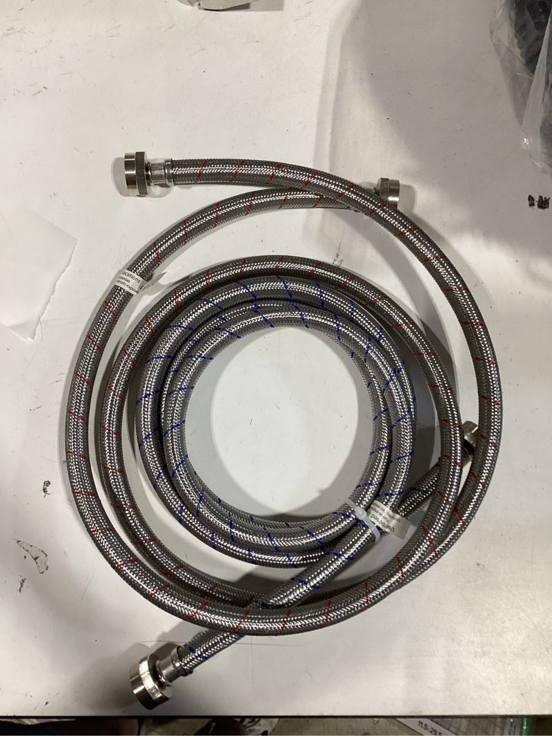 Condition photo showing Good Condition for wowow 3/8-in compression x 1/2-in fip x 24-in pex flexible faucet supply line