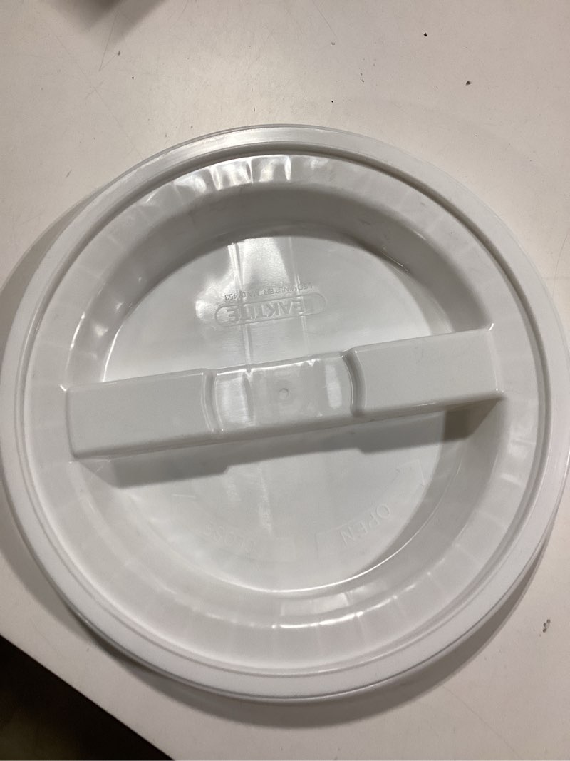 Condition photo showing Good Condition for Leaktite 5-Gallon White Screw-Top Lid 3.5-gallon and 5-gallon White Plastic Bucket lid