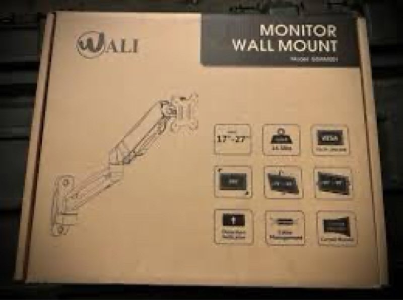 WALI Single LCD Monit... ..17" (GSW/MO01), Black