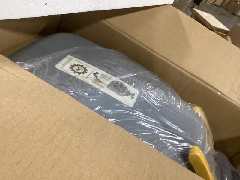 Condition photo showing Good Condition for GLAHODEN Retractable Garden Hose Reel 5/8 in x 100 ft Upgraded UV Resistant Heavy Duty Automatic Hose Reel Wall Mount 3/4 in Brass Fitting 9 Pattern Nozzle Any Length Lock Slow Retraction 180° Swivel 5/8" 100FT Light Gray