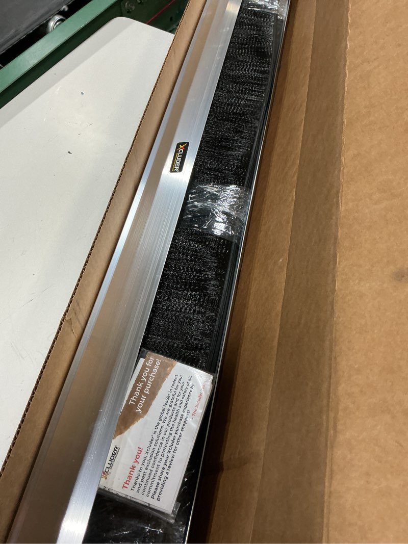 Condition photo showing Good Condition for gmt xcluder x2 rodent proof garage door seal kit; 12ft. w/ 2in. x 2in. retainer