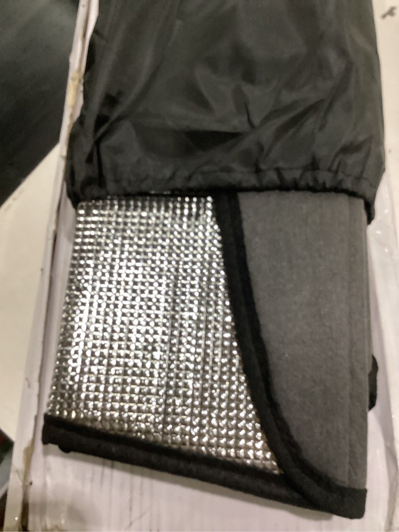 Condition photo showing Good Condition for autotech park foldable sunshade compatible with 2014-2021 jeep grand cherokee suv, custom-fit windshield sun shade