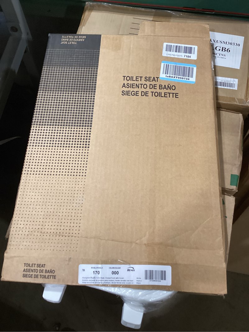 Condition photo showing Good Condition for Bemis 170 Durable Plastic Toilet Seat, Elongated, White