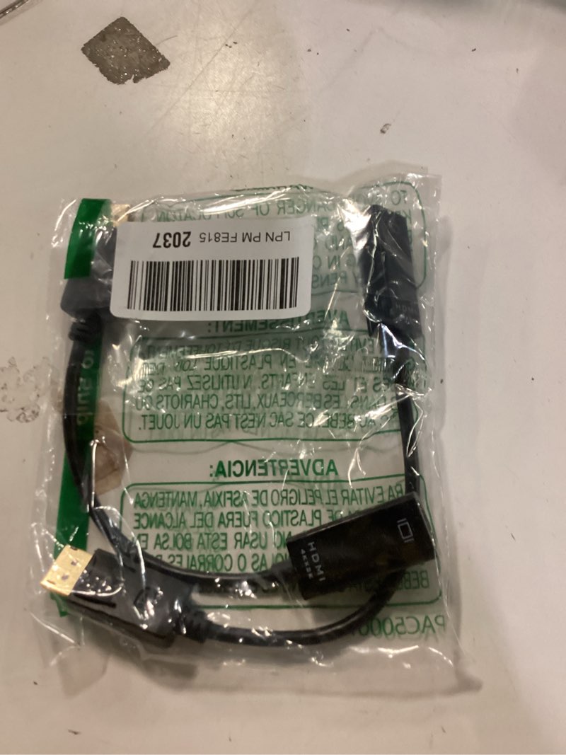 Condition photo showing New/Like New for Silkland HDMI eARC/ARC Cable 3.3FT, 8K Certified Ultra High Speed HDMI 2.1 [8K@60Hz, 4K@120Hz] Dolby Atmos Vision, 48Gbps, HDR10, HDCP Compatible for Samsung/Bose/Vizio/SoundBar 3.3 Feet 1-Pack Grey