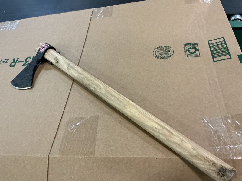 Condition photo showing Good Condition for cold steel frontier hawk tomahawk without sheath - 90fhs, one size (001478)