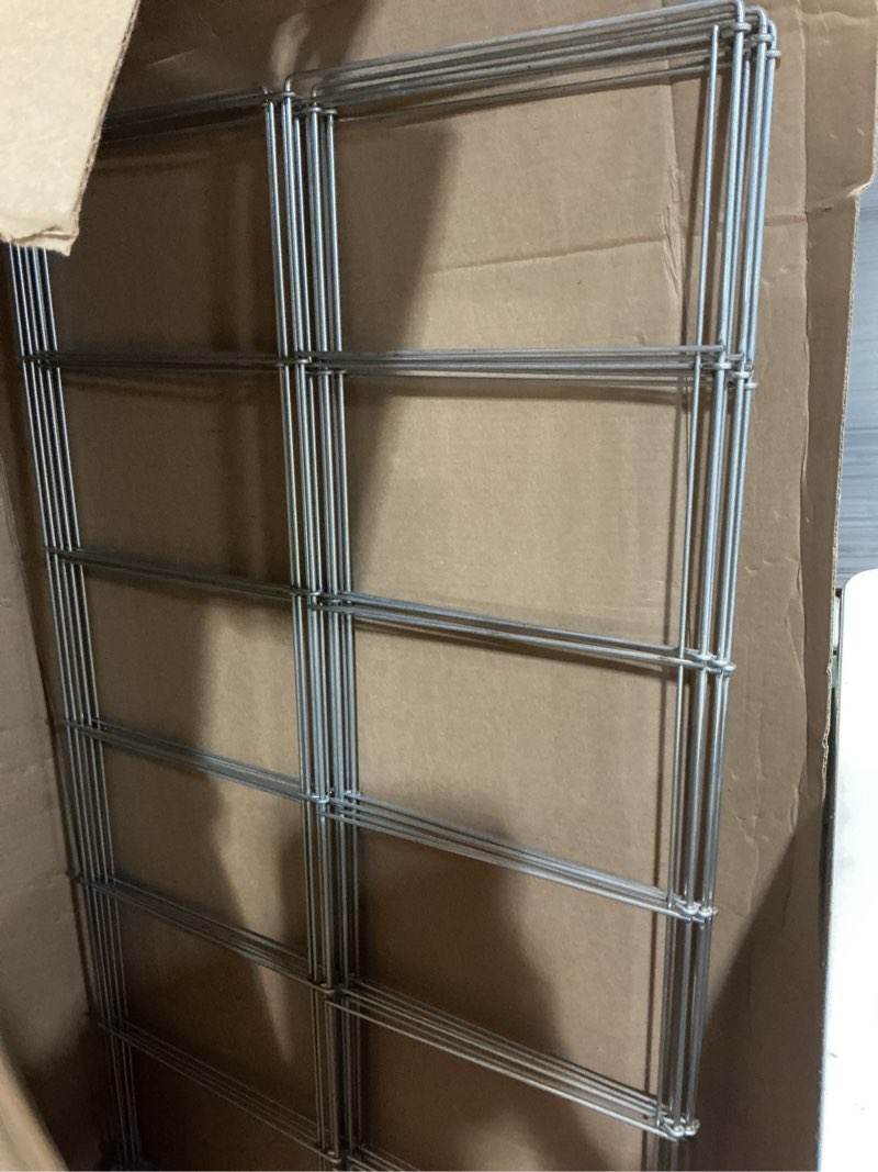 Condition photo showing Good Condition for cedar ridge square foldable tomato cages - made in usa heavy duty plant support for vegetable garden, vegetables, and flowers - stakes and trellis for climbing plants (13x56) 3-pack 13 x 56 inches