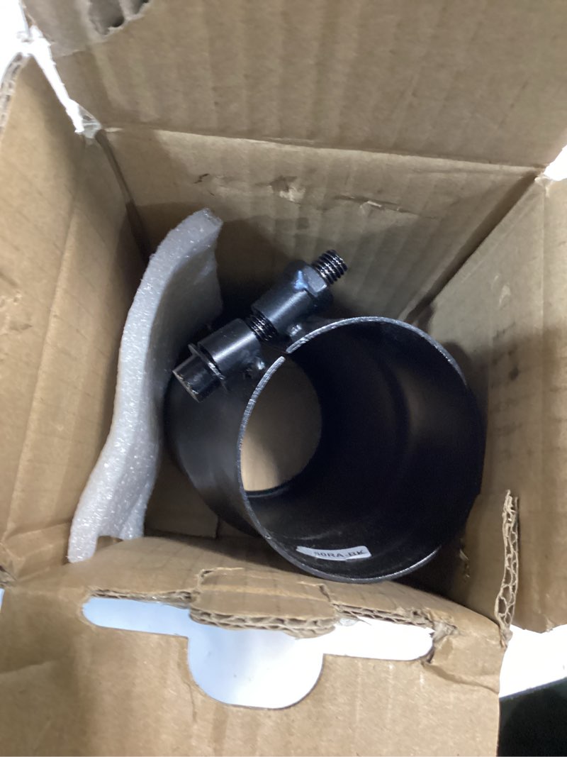 Condition photo showing Good Condition for 2.5 inch Inlet Exhaust Tip, 3" Outlet 6" Overall Length Stainless Steel Exhaust Tail Pipe, Bolt-On, Polished Tailpipe, Black (Fit for Tailpipe Outlet is 2.5", must OD not the ID)