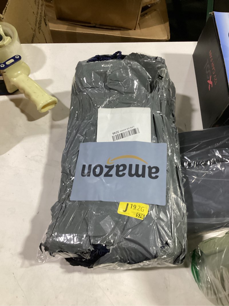 Condition photo showing Good Condition for manchap 50pcs blue paper wine bags, 13.7 x 3.7 x 3.7 inches wine bottle bags with handle, single wine carrier bag for party