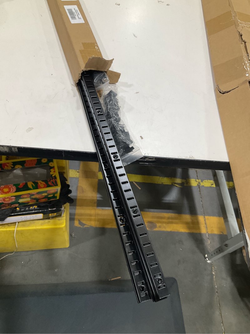 Condition photo showing Good Condition for adjustable shelf bracket 40 inch 8 pack silver shelf pilaster strips shelf rail shelf track adjustable wall shelves shelf standards and supports for cabinet closet organization (silver)
