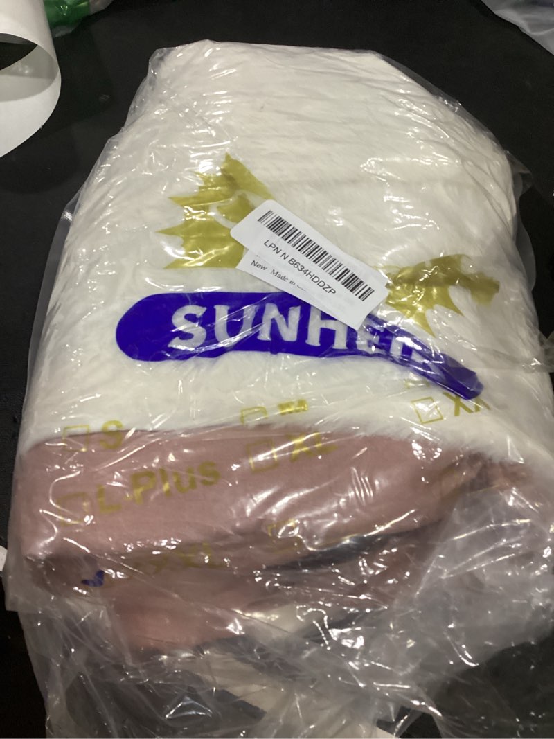 Condition photo showing Good Condition for sunheir washable jumbo extra large dog bed covers soft plush replacement, waterproof dog bed liner, pet bed cover with zipper 47x29x4 inches, pink, cover only pink 47.0"l x 29.0"w x 4.0"th