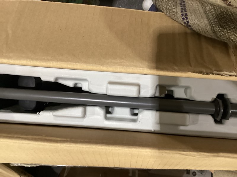 Condition photo showing New/Like New for FDW 6FT Folding Table, Portable Fold-in-Half Plastic Picnic Party Table with Carrying Handle ?White, 6FT? White 6 FT 70"x29"