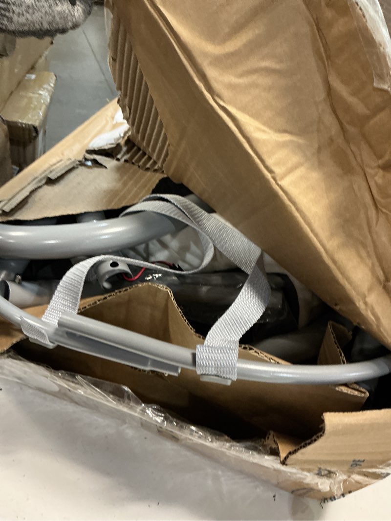 Condition photo showing As Is for graco duetsoothe swing and rocker with removable swing seat and 6 swinging speeds for toddler swing seat and swing chair sapphire
