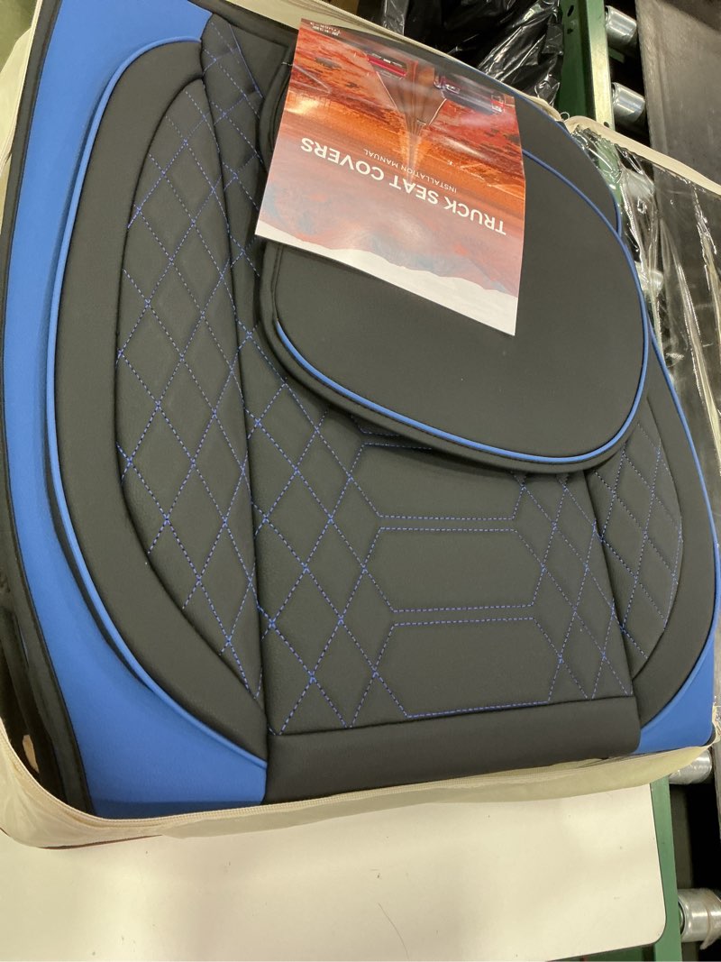 Condition photo showing New/Like New for FREESOO Tundra Seat Covers 2014-2021 Full Set, Fit for Toyota Tundra Crewmax Cab, Custom Truck Seat 