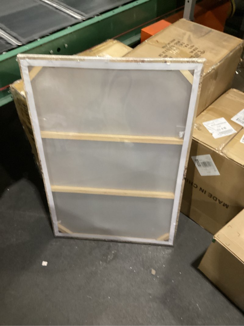 Condition photo showing Good Condition for Large Framed Our Lady of Guadalupe Portrait Canvas Wall Art Decor Virgin Mary Wall Art Virgen De Gua