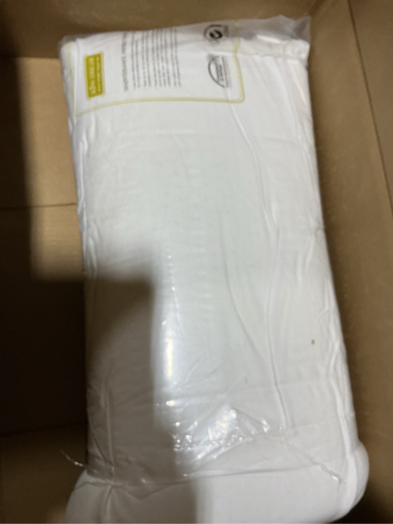 Condition photo showing Good Condition for 100% Talalay Latex Pillow Bed Pillow for Sleeping, Extra Soft Natural Latex Sleeping Pillow for Back, Stomach or Side Sleepers, Removable Breathable Cotton Cover - High Elasticity (Standard)