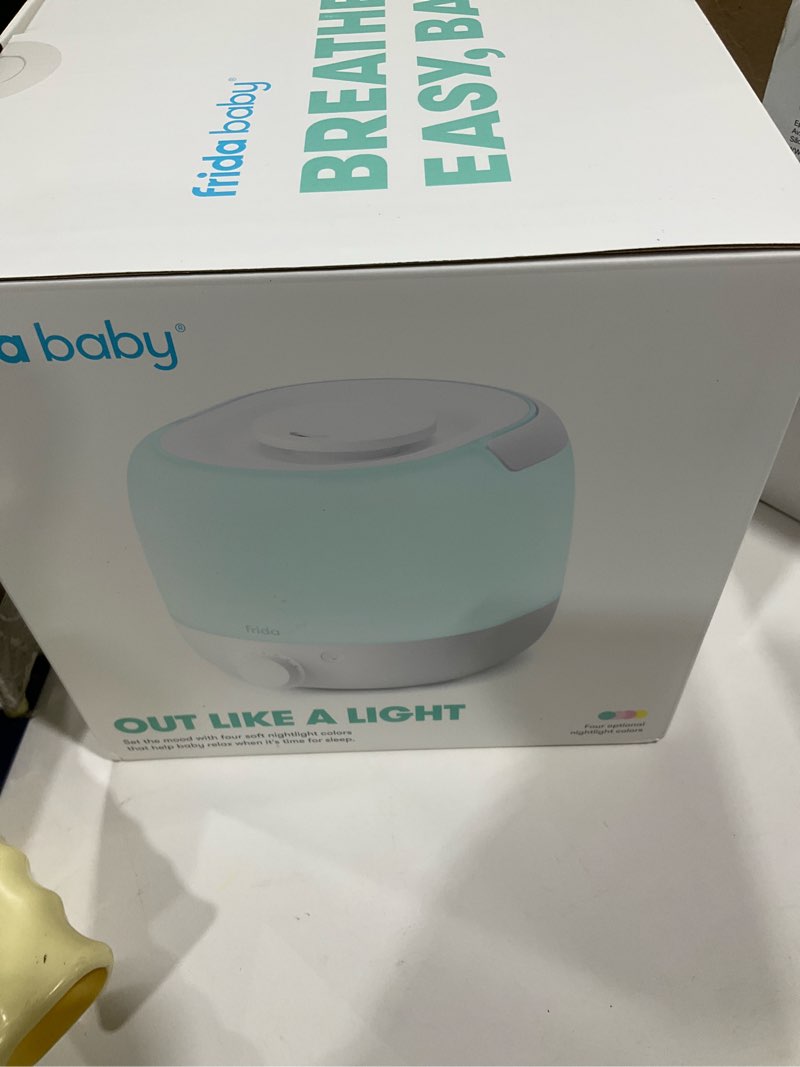 Condition photo showing Good Condition for Frida Baby 3-in-1 Humidifier with Diffuser and Nightlight - White