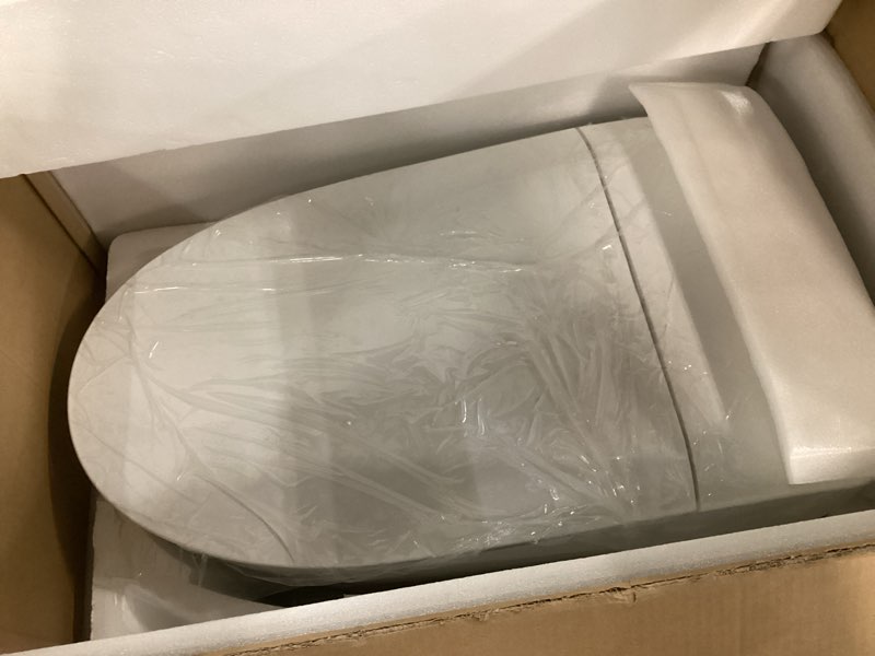 Condition photo showing Good Condition for Smart Toilet with Bidet Built in, Bidet Toilet with Heated Seat and Night Light, One Piece Toilet for Bathroom, Auto Soft Close, UV-C light, Foam Shield, Full/Half Flush UV-C Light / Foam Shield / Dual Flush