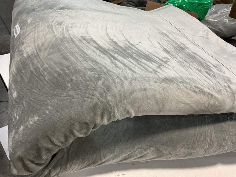 Condition photo showing Good Condition for Blissful Diary 1.3" Thick Baby Play Mat, 71x59 Playpen Mat with Removable & Washable Cover, Extra Large Crawling Rug for Floor, Foam Cushion & Non-Slip Backing for Kid, Toddler and Infants, Light Grey Light Grey 71" X 59" X 1.3''