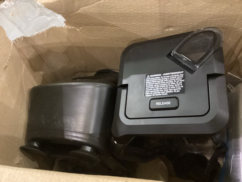 Condition photo showing As Is for Ninja Kitchen System | 8-Cup Food Processor Bowl & 72 oz. Blender All-in-One | With (2) 16 oz. To-Go Cups | For Smoothies, Ice Crushing, Dough & More | 1500 Watt | Black | BL770 Pitcher + Bowl + (2) 16-oz. Cups