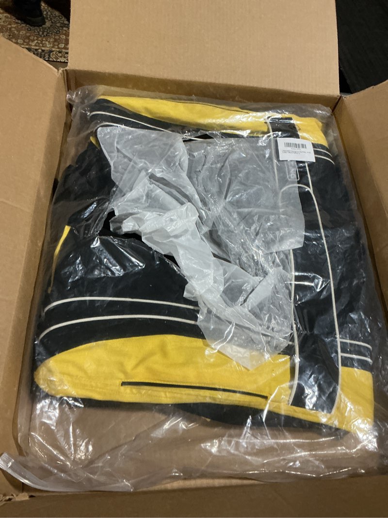 Condition photo showing Good Condition for J-RACING® Racing Suit Karting Suit/Race/Rally Go Kart Auto Racing Fire SFI 3.2A/1 (Black/Yellow-L)