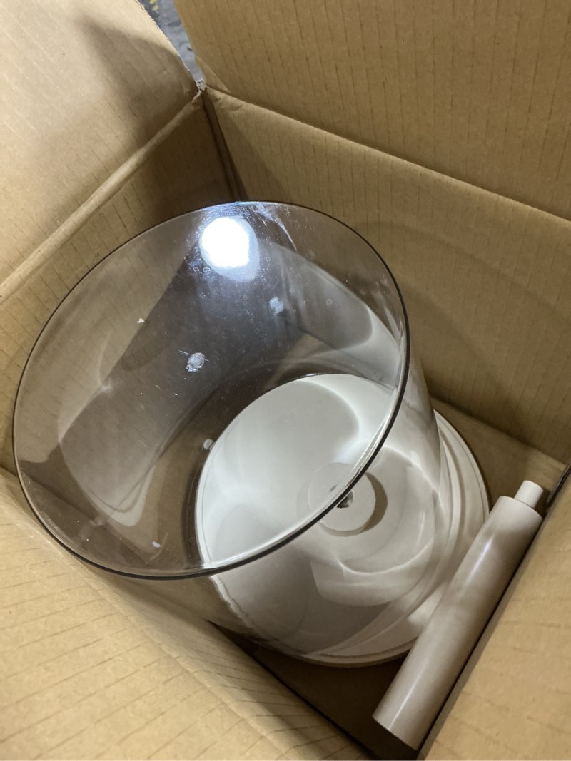 Condition photo showing As Is for ayjk7 rotating display case for labubu doll keychains, display stand for dolls, storage case for dol