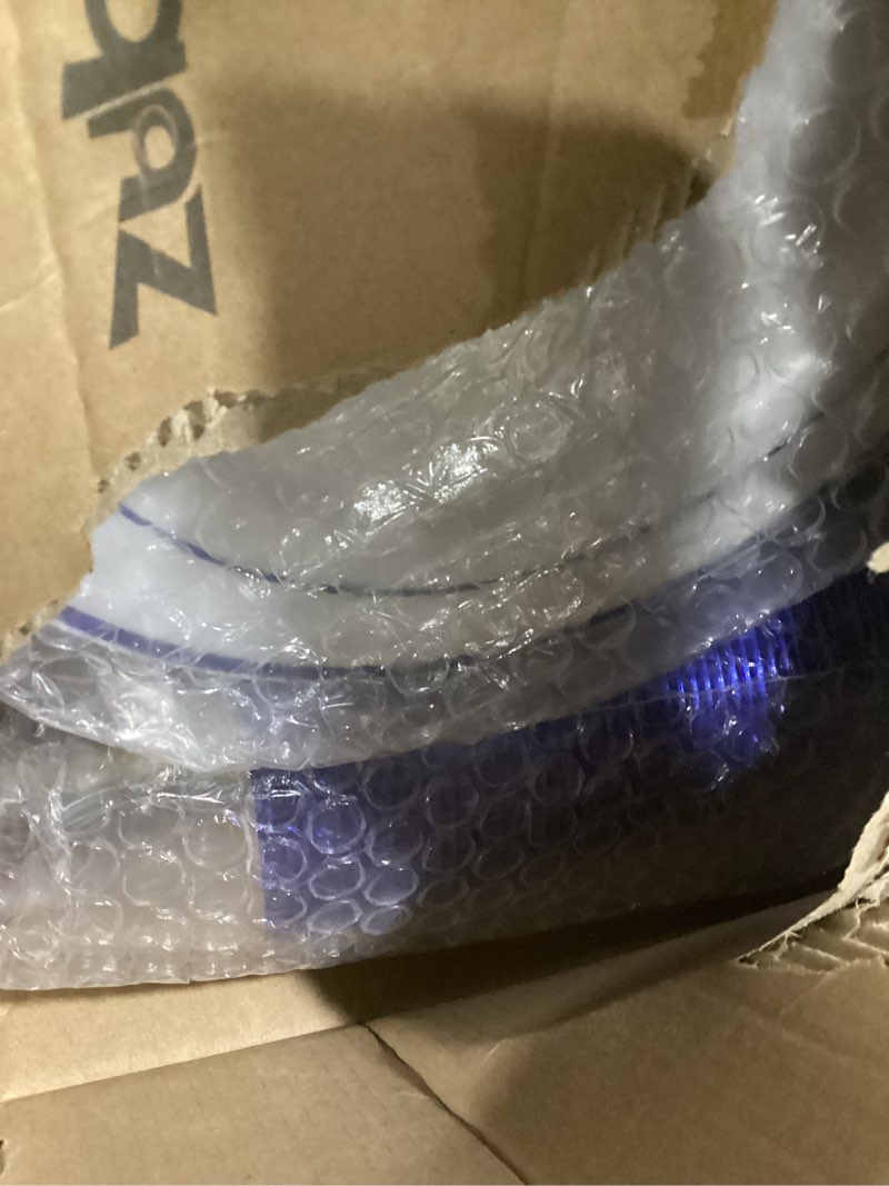 Condition photo showing Good Condition for Zubebe 300 Pcs Plastic Plates Set, Clear Disposable Plates for 50 Guests, Plastic Dinnerware Set Include Knives, Spoons, Forks, Cups for Party Wedding Festival Picnics(Black)