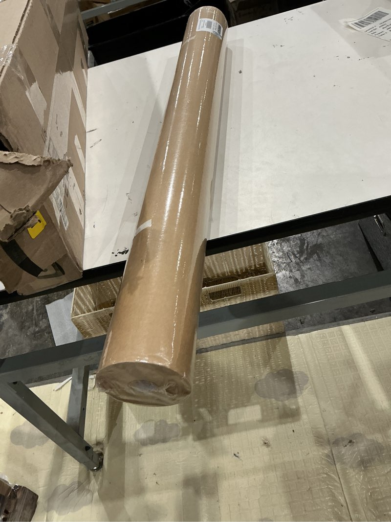 Condition photo showing Good Condition for vanhench 36"x 2520" (210') brown kraft paper roll for bulletin board paper craft gift wrapping birthday art bouquet flower poster shipping packing table covering moving supplies, 70gsm 50lb brown 36" x 210'