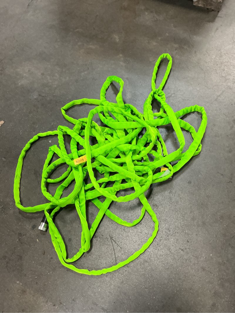 Condition photo showing As Is for teknor apex zero-g pro 3/4 in. dia. x 75 ft. l green garden hose