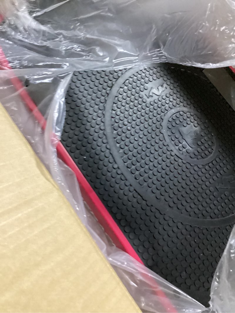 Condition photo showing Good Condition for MERACH Vibration Plate Exercise Machine, Curved Vibration Plate for Lymphatic Drainage Weight Loss, Vibrating Plate with Real-Time Calorie Tracking on LED Display, Workout Equipment for Home Women Men Red