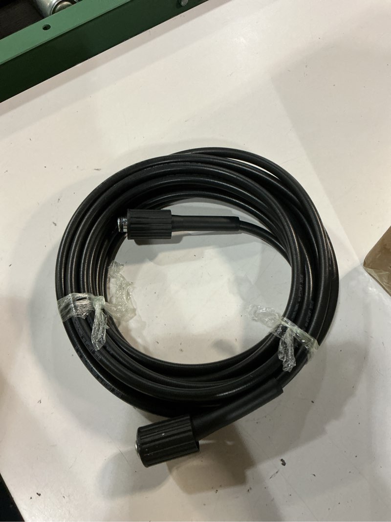 Condition photo showing Good Condition for sun joe spx-25h extension hose, 25 ft medium-duty, m22-15mm connectors, compatible with sun joe spx series (except spx1500 & spx1501), manufacturer original black