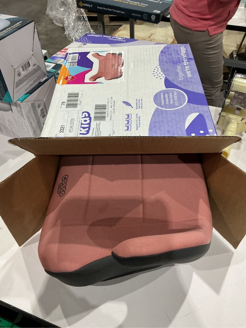 Condition photo showing Good Condition for cosco kids rise lx booster car seat, cameo rose
