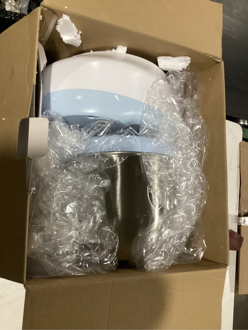 Condition photo showing As Is for joydeem electric dough maker with ferment function, microcomputer timing, face-up touch panel, 7.4qt, 304 stainless steel, jd-hmj7l