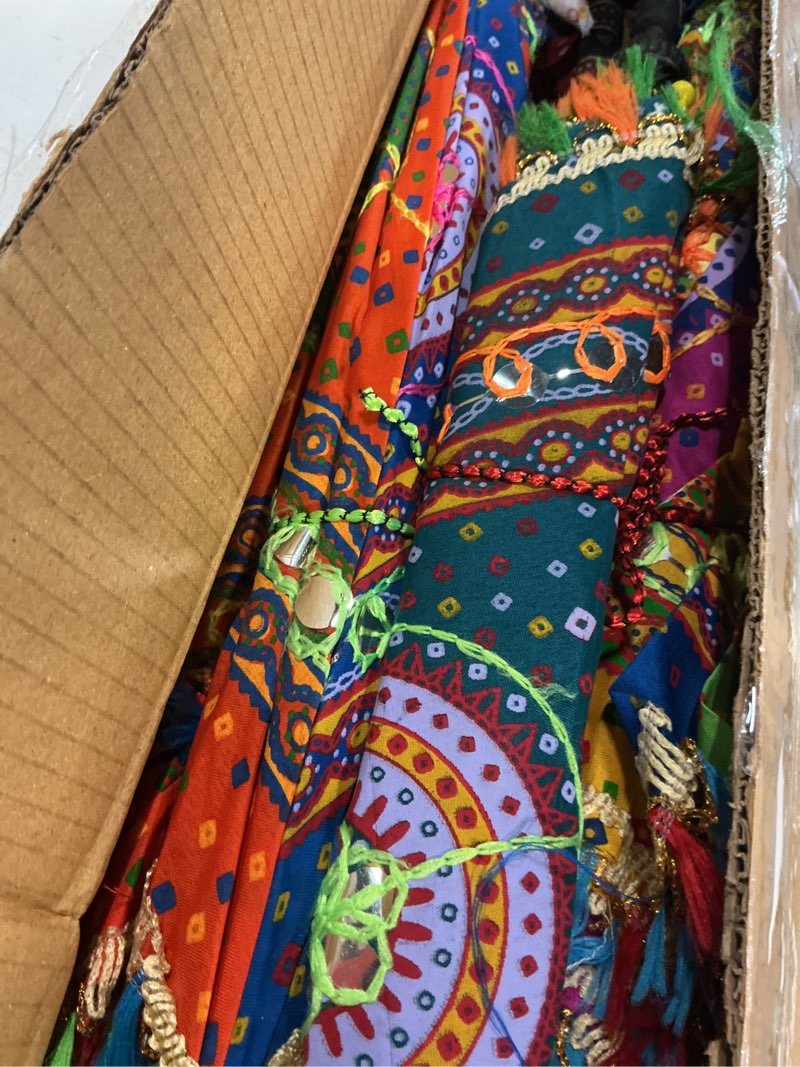 Condition photo showing Good Condition for indian umbrella décor birthday party decoration multi pack of 20