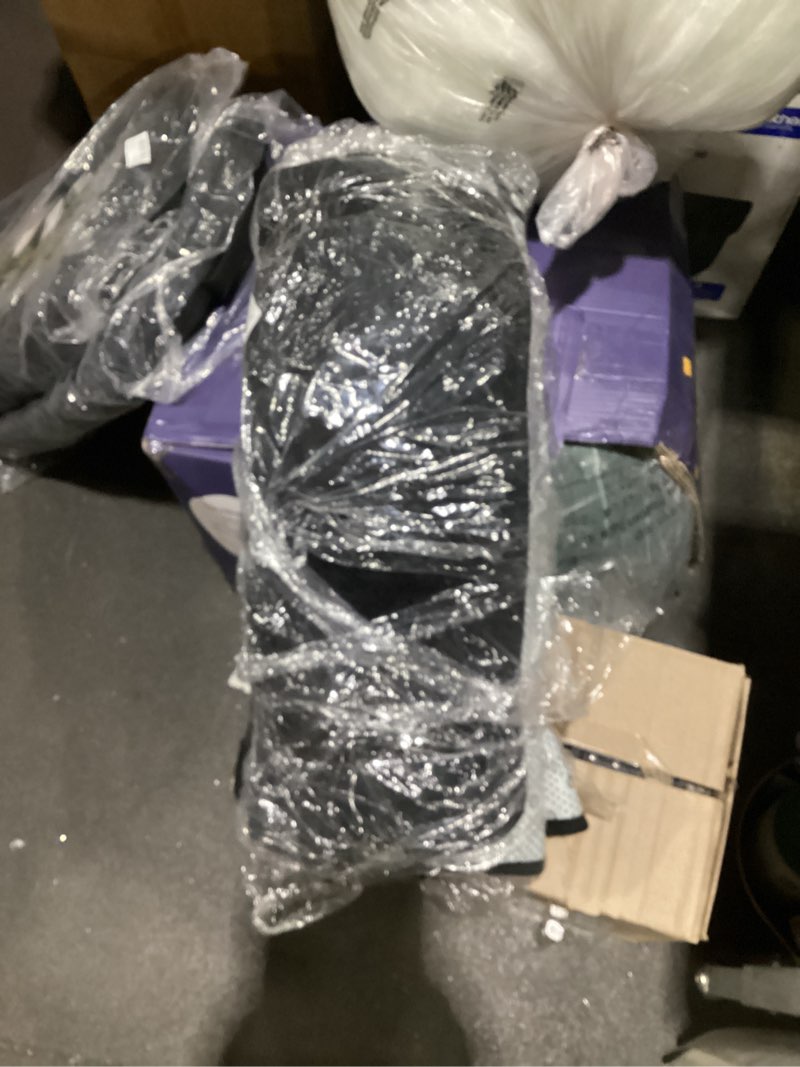 Condition photo showing Good Condition for Soft Runner Rugs for Bedroom 2x6, Non Slip Runners for Hallway Kitchen Laundry Dorm Washable, Minimalist Low Pile Long Rugs for Boys Men Girls Kids, Black 2' x 6' Black