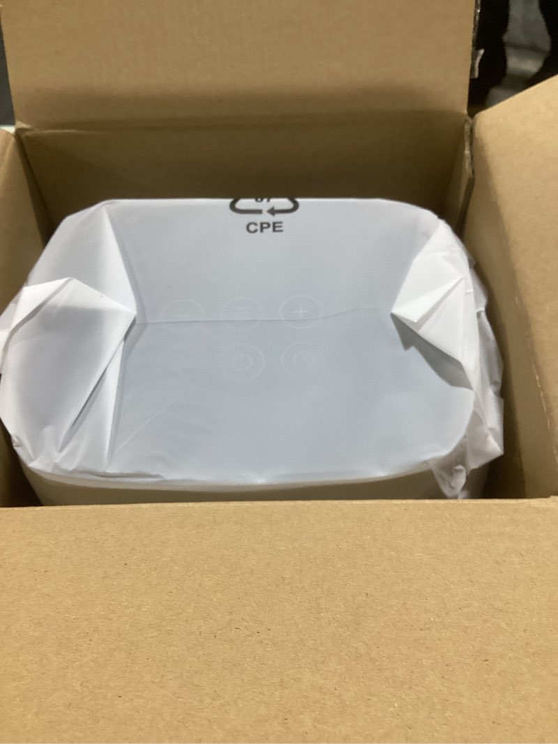 Condition photo showing New/Like New for DREO Space Heater, 1500W Portable Electric Heaters for Indoor Use, PTC Ceramic Heater for Office with Remote, Thermostat, 70°Oscillation, 12H Timer, 5 Modes, Safe Quiet Room Heater for Bedroom Silver