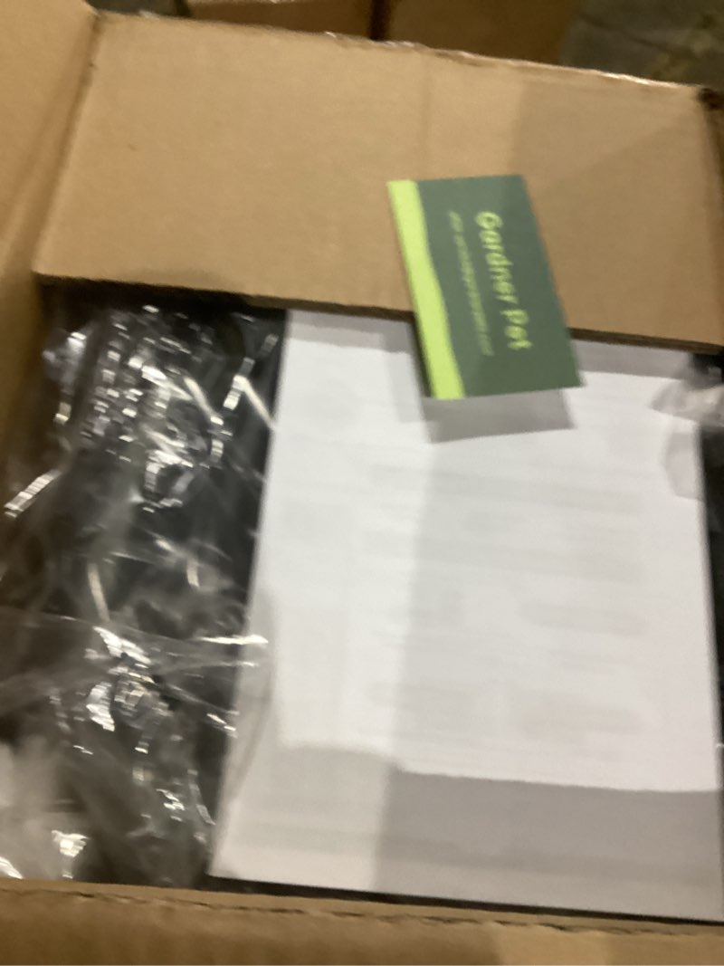 Condition photo showing Good Condition for Gardner Pet Automatic Dog Water Dispenser Gravity Stainless Steel Water Waterer Feeder, 100% BPA-Free Large Capacity Water Feeding Bowls for Medium & Large-Sized Dogs,Cats, Other Pets -(2.1 Gallons) 2.1 Gallon Dark Grey