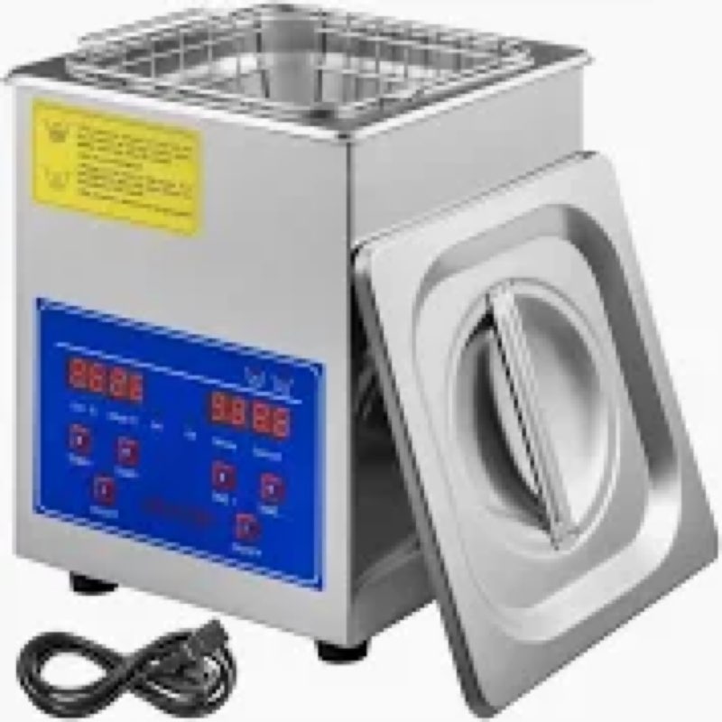 VEVOR Ultrasonic Cleaning Machine with Digital Timer & Heater, Professional Jewelry Cleaner, Stainle