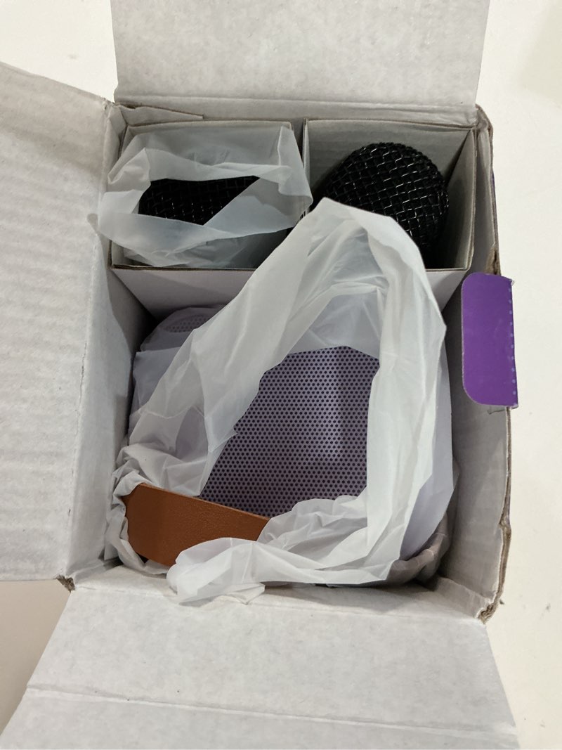 Condition photo showing Good Condition for yll karaoke machine for kids, portable mini speaker with 2 wireless microphones, top kids gifts for girls ages 3, 4, 5, 6, 7, 8, 9, 10+ years old, 4-12th birthday singing present toy party (purple)